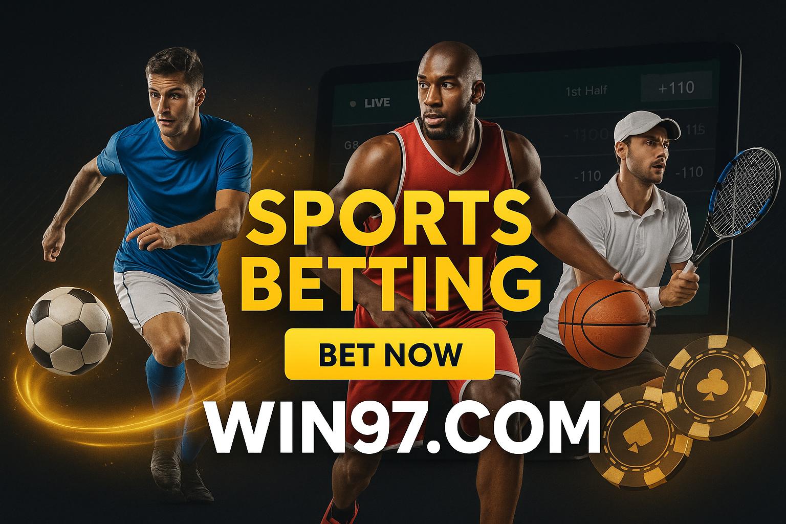 Aposte em apostas esportivas no cassino online WIN97.COM