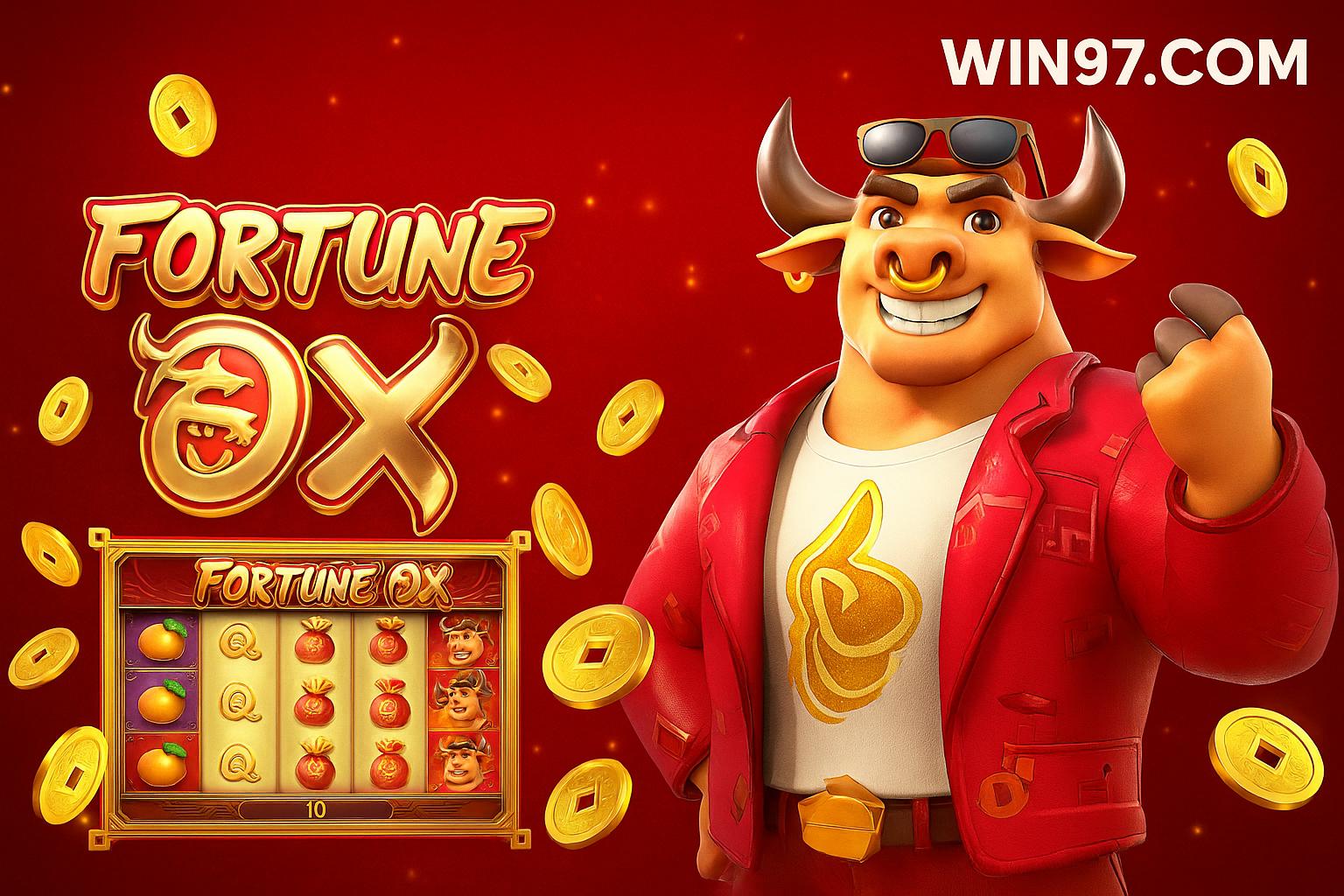 Fortune Ox no WIN97.COM - Aposte Agora e Reivindique Seus Ganhos